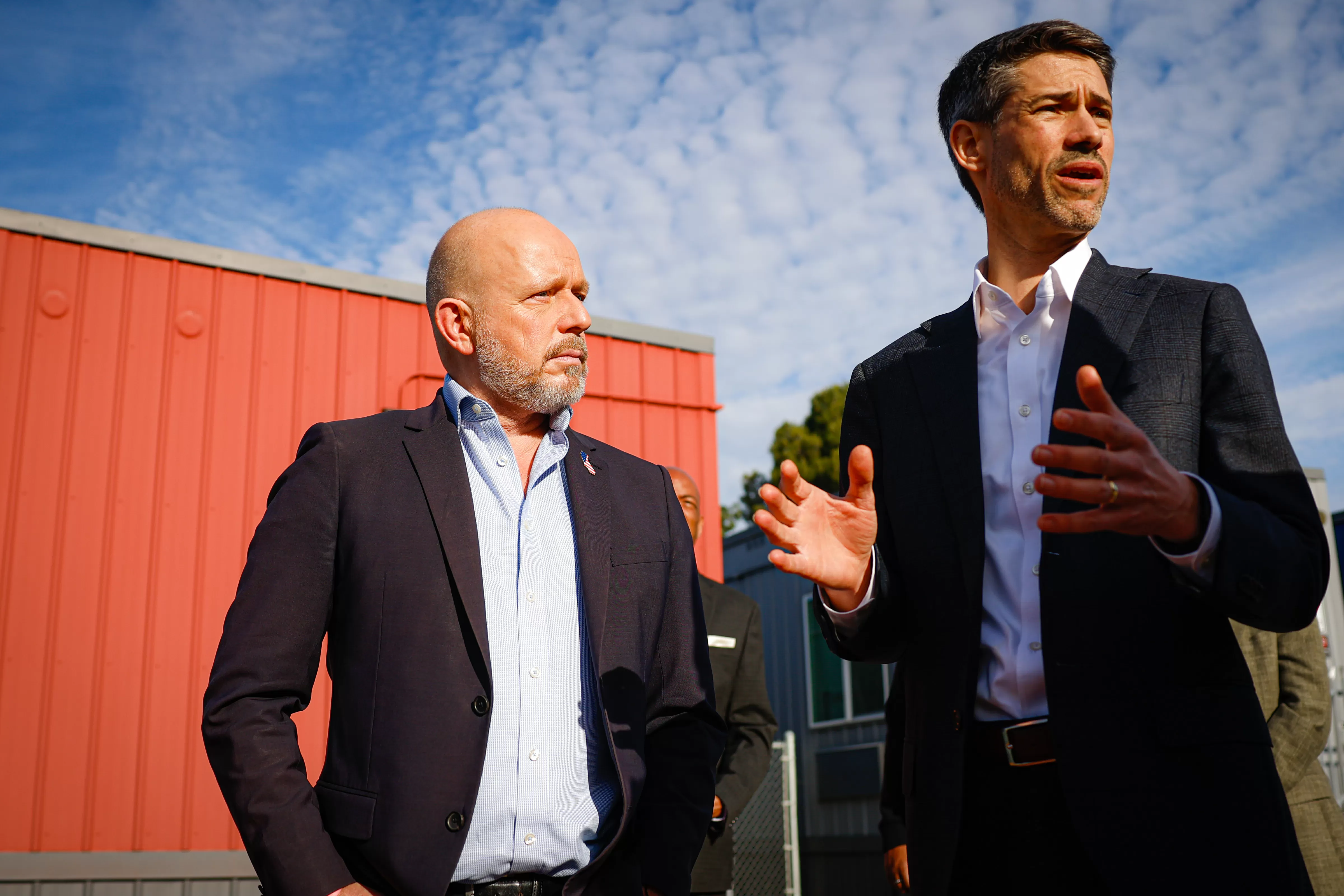 San Jose Mayor Matt Mahan hosts governor candidate Republican Steve Hilton as he mulls his own bid for higher office
