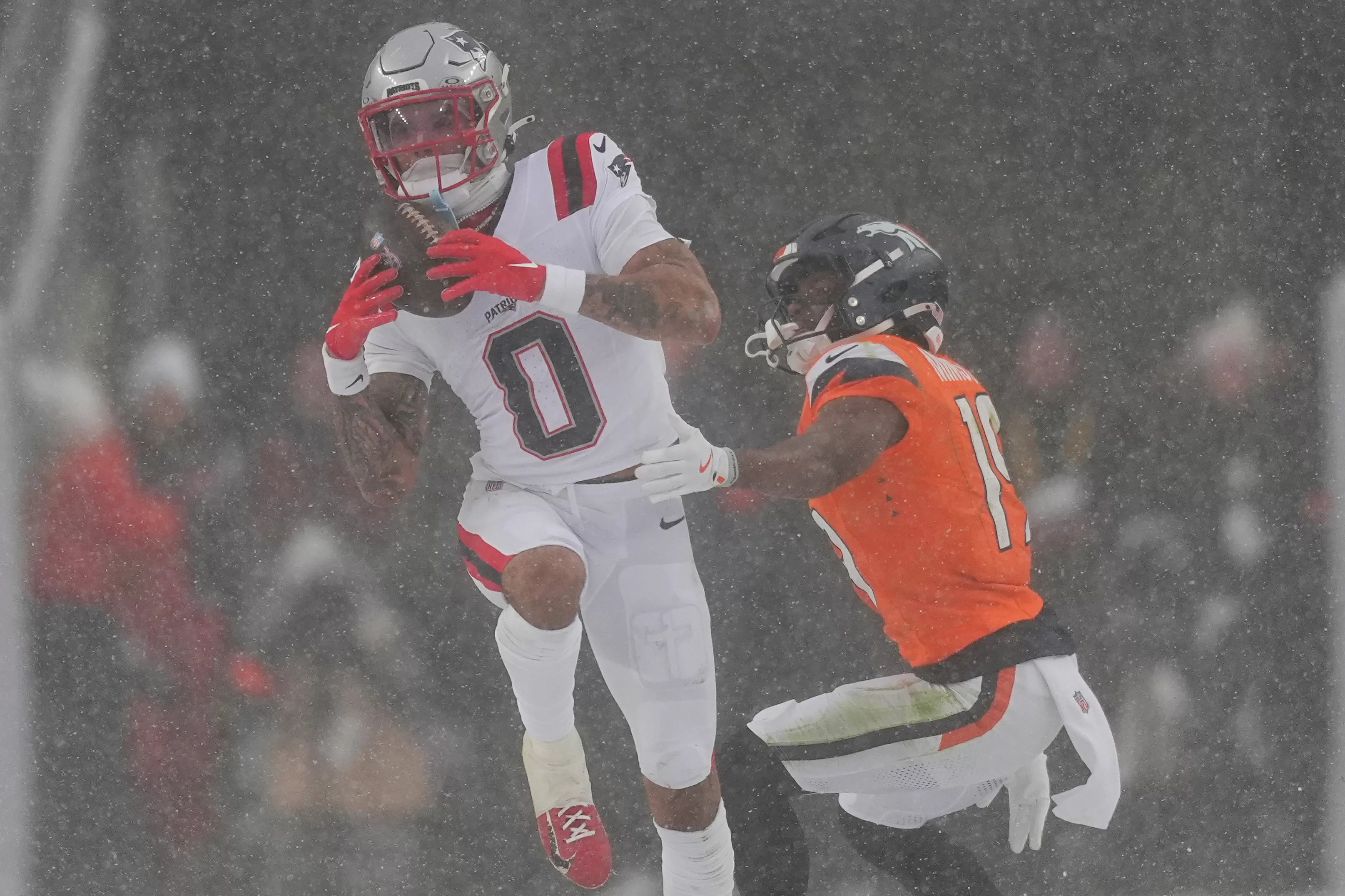 Patriots earn Super Bowl LX berth by beating Broncos in snowy Denver