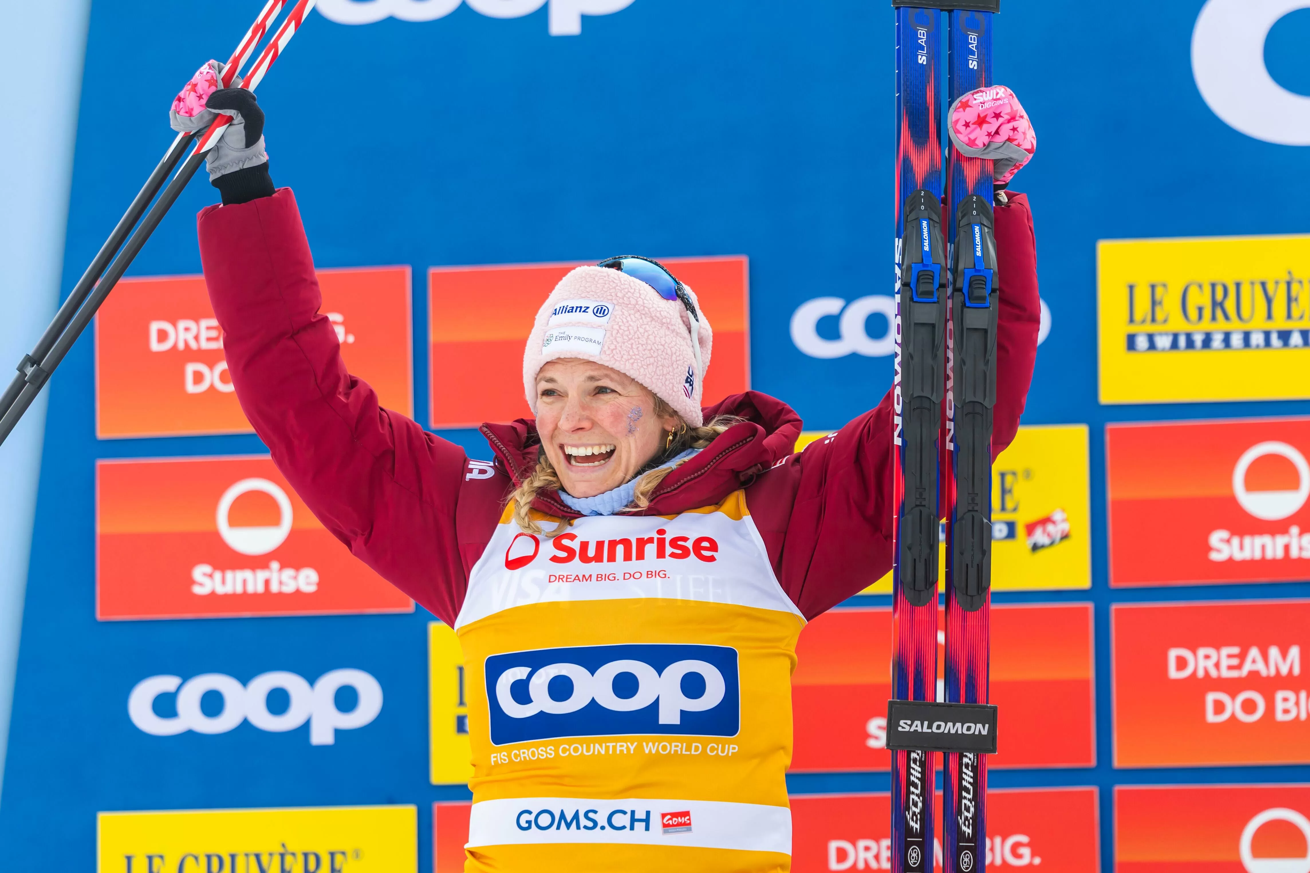 With history already made, Jessie Diggins opens her final Olympic chapter with momentum