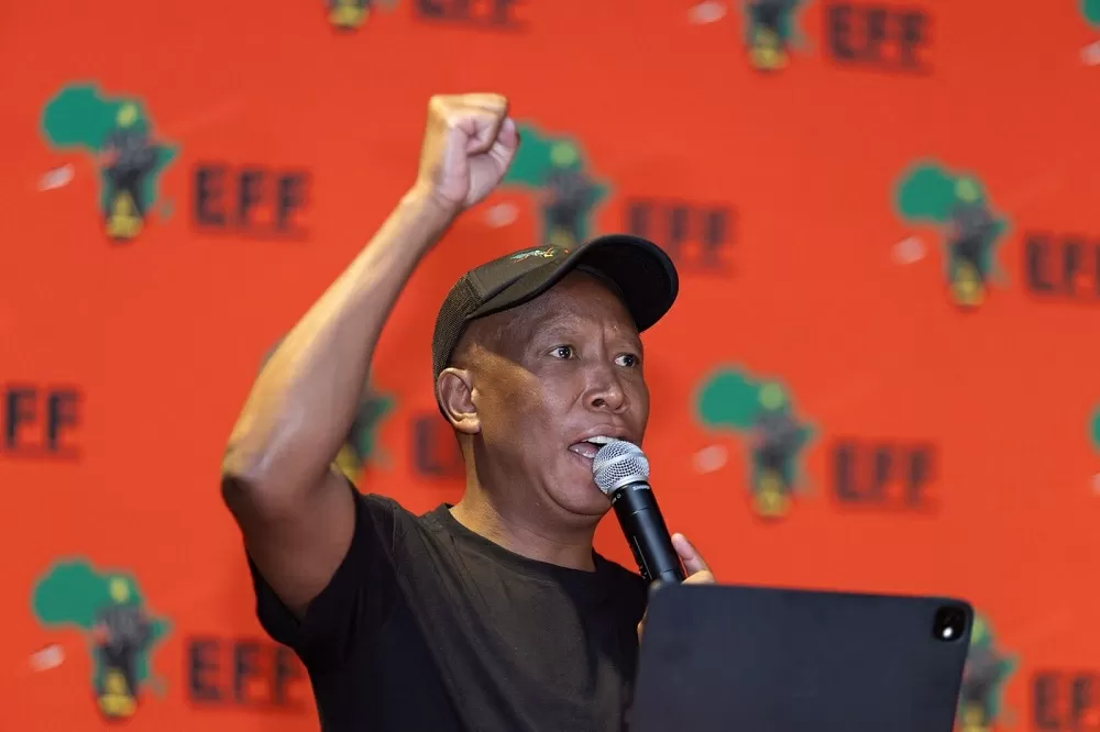 Malema urges citizens to strengthen democracy by registering, voting
