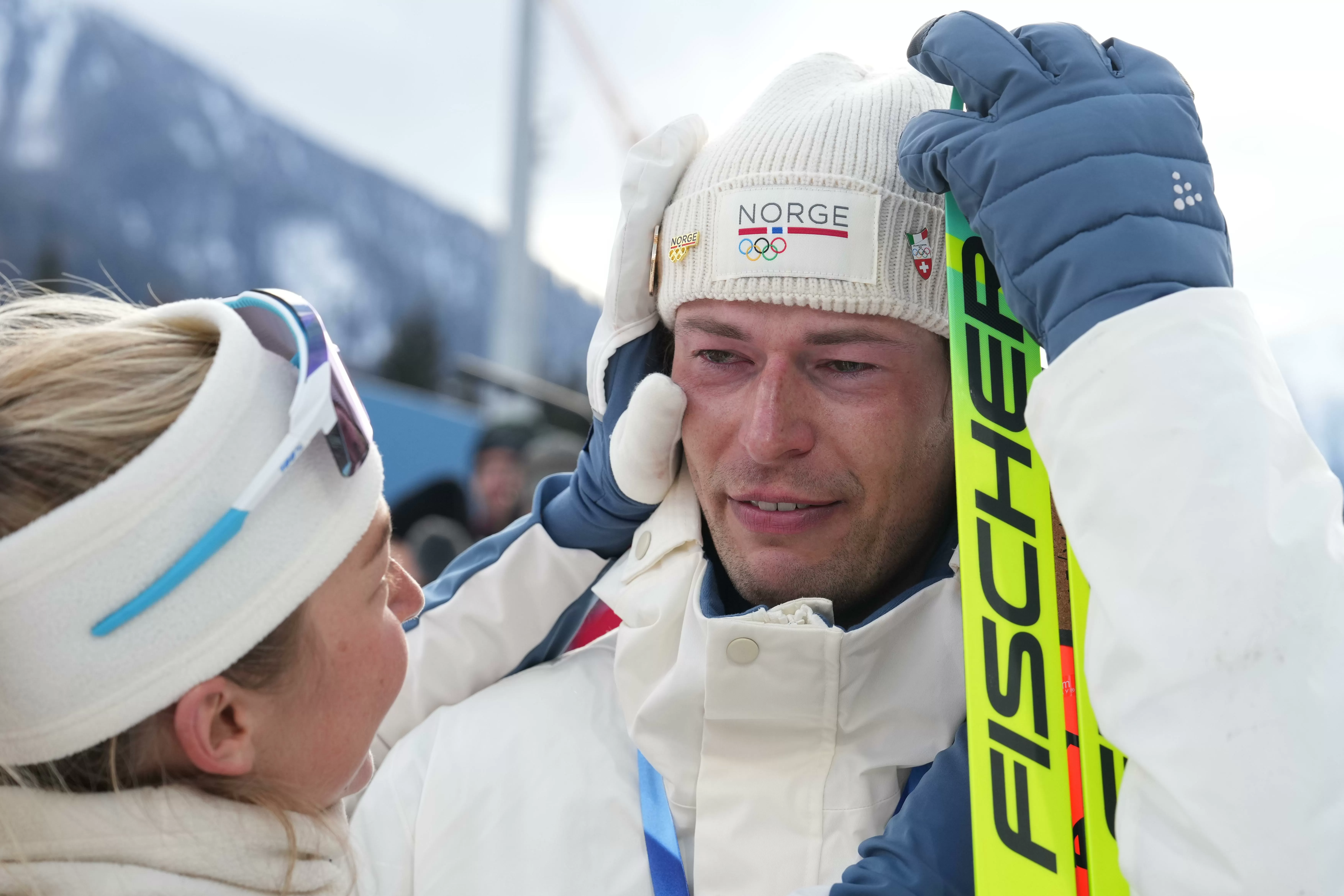 Tearful Olympic biathlon medalist admits to cheating on girlfriend in TV interview