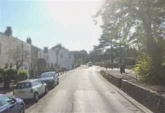 Forensics officers spotted outside property as investigation begins