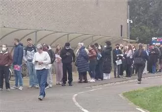 Cases linked to Kent meningitis outbreak rise to 29 as hundreds queue for vaccine