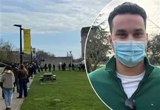 Huge queues for meningitis treatment after deaths of school pupil and uni student