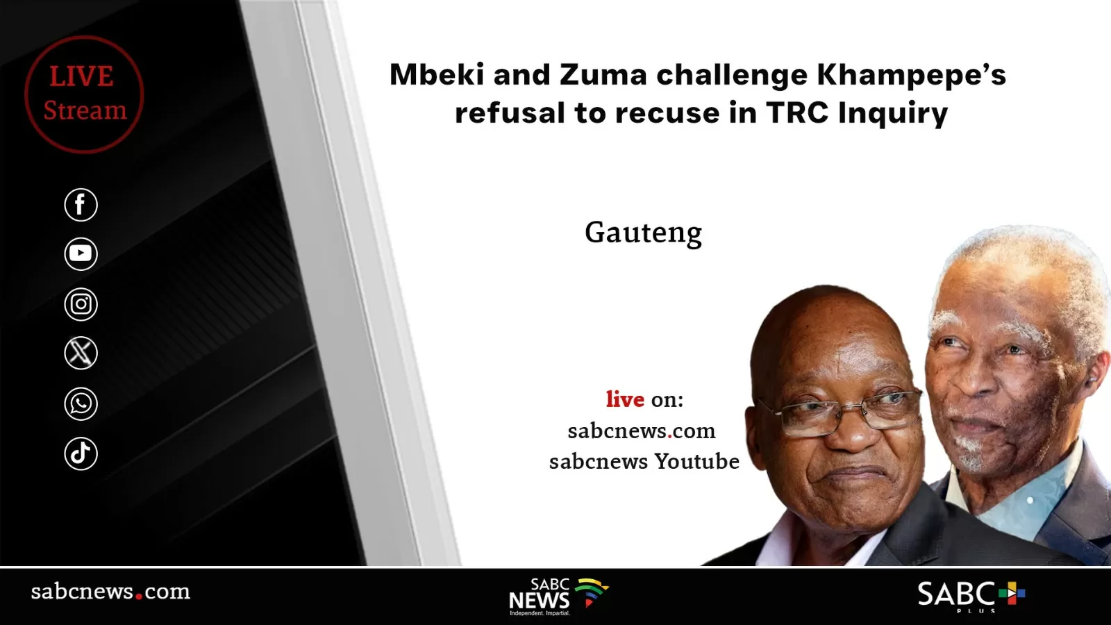 LIVE: Mbeki, Zuma challenge Khampepe’s refusal to recuse herself