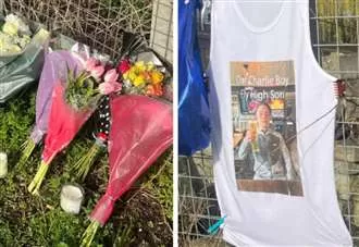 ‘Fly high angel’: Tributes left after teen dies on railway line