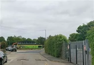 Child taken to hospital after collision outside school