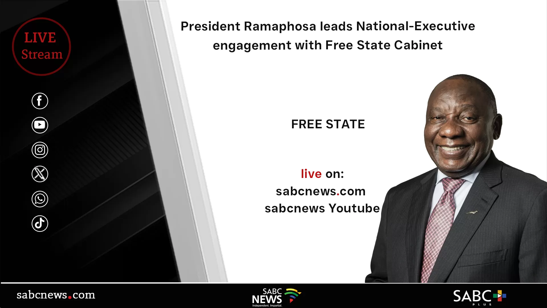 LIVE: President Ramaphosa leads National-Provincial talks in F State