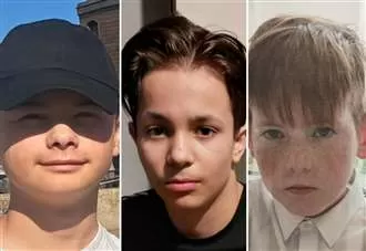 Police searching for three missing boys