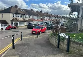 Pensioner in hospital after being ‘stabbed with scissors’
