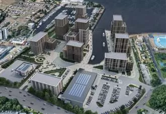 Green light for 500 flats and supermarket plan for former gas works