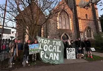 ‘We have a gun to our heads’ - council moves forward with 23,000 homes plan despite protests