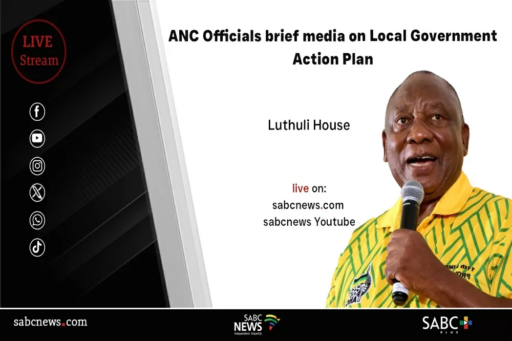 LIVE | ANC Local Government Action Plan media briefing