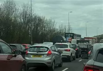 Person escorted to safety after ‘police incident’ on M2