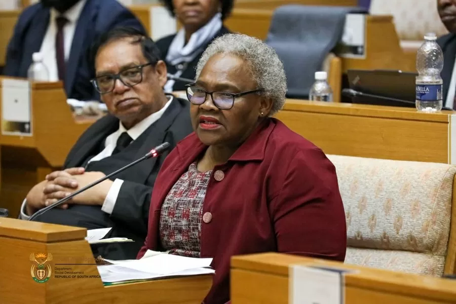 ActionSA’s Dereleen James lays charges against Minister Tolashe